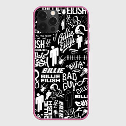 Чехол для iPhone 12 Pro Max BILLIE EILISH БИЛЛИ АЙЛИШ, цвет: 3D-малиновый