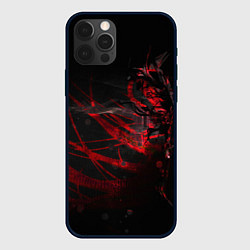 Чехол для iPhone 12 Pro Max DIGITAL 3D, цвет: 3D-черный