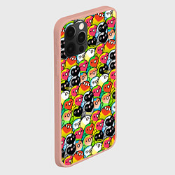 Чехол для iPhone 12 Pro Max Папуги, цвет: 3D-светло-розовый — фото 2