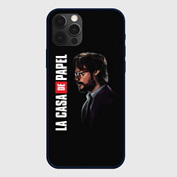 Чехол для iPhone 12 Pro Max БУМАЖНЫЙ ДОМ, цвет: 3D-черный