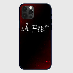 Чехол для iPhone 12 Pro Max LIL PEEP ЛИЛ ПИП, цвет: 3D-черный