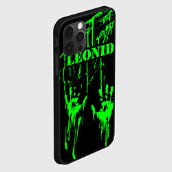Чехол для iPhone 12 Pro Max Леонид, цвет: 3D-черный — фото 2