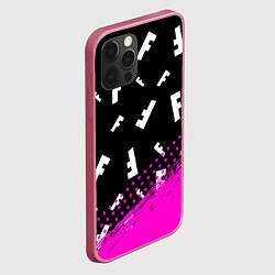 Чехол для iPhone 12 Pro Max FORTNITE ФОРТНАЙТ, цвет: 3D-малиновый — фото 2