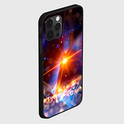 Чехол для iPhone 12 Pro Max Geometry light, цвет: 3D-черный — фото 2