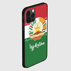 Чехол для iPhone 12 Pro Max Таджикистан, цвет: 3D-черный — фото 2
