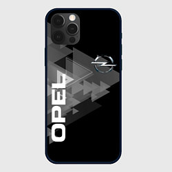 Чехол для iPhone 12 Pro Max OPEL, цвет: 3D-черный