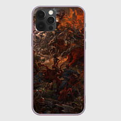Чехол для iPhone 12 Pro Max Фэнтази битва Z, цвет: 3D-серый