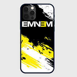 Чехол для iPhone 12 Pro Max Eminem, цвет: 3D-черный