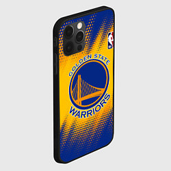 Чехол для iPhone 12 Pro Max Golden State Warriors, цвет: 3D-черный — фото 2