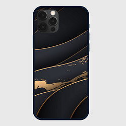 Чехол iPhone 12 Pro Max Black gold