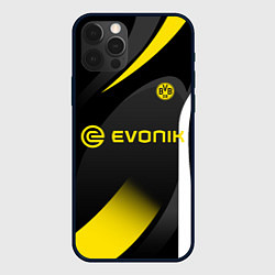 Чехол для iPhone 12 Pro Max BORUSSIA DORTMUND, цвет: 3D-черный