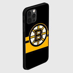 Чехол для iPhone 12 Pro Max BOSTON BRUINS NHL, цвет: 3D-черный — фото 2