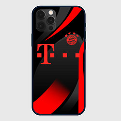 Чехол для iPhone 12 Pro Max FC Bayern Munchen, цвет: 3D-черный