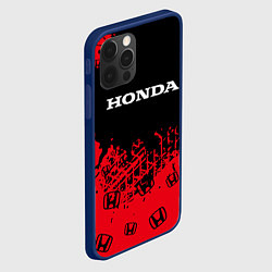 Чехол для iPhone 12 Pro Max HONDA ХОНДА, цвет: 3D-тёмно-синий — фото 2