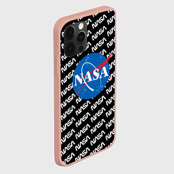 Чехол для iPhone 12 Pro Max NASA, цвет: 3D-светло-розовый — фото 2