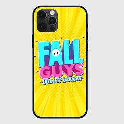 Чехол для iPhone 12 Pro Max Fall Guys, цвет: 3D-черный