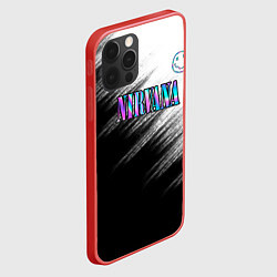 Чехол для iPhone 12 Pro Max Nirvana, цвет: 3D-красный — фото 2