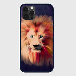 Чехол для iPhone 12 Pro Max Звездный Лев, цвет: 3D-черный