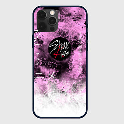 Чехол для iPhone 12 Pro Max Stray kids, цвет: 3D-черный