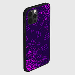 Чехол для iPhone 12 Pro Max BTS БТС, цвет: 3D-черный — фото 2