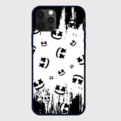 Чехол для iPhone 12 Pro Max MARSHMELLO МАРШМЕЛЛОУ, цвет: 3D-черный