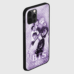 Чехол для iPhone 12 Pro Max BTS, цвет: 3D-черный — фото 2