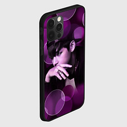 Чехол для iPhone 12 Pro Max BTS, цвет: 3D-черный — фото 2