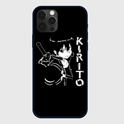 Чехол для iPhone 12 Pro Max Kirito, цвет: 3D-черный