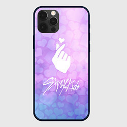 Чехол для iPhone 12 Pro Max Stray Kids, цвет: 3D-черный