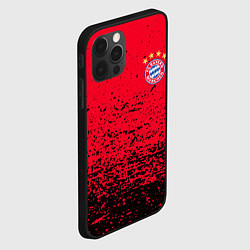 Чехол для iPhone 12 Pro Max BAYERN MUNCHEN, цвет: 3D-черный — фото 2