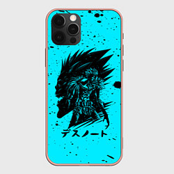 Чехол для iPhone 12 Pro Max Death Note, цвет: 3D-светло-розовый