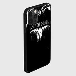Чехол для iPhone 12 Pro Max Death Note, цвет: 3D-черный — фото 2