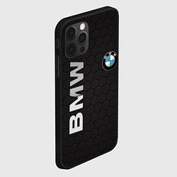 Чехол для iPhone 12 Pro Max BMW, цвет: 3D-черный — фото 2