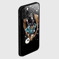 Чехол для iPhone 12 Pro Max UNDERTALE, цвет: 3D-черный — фото 2
