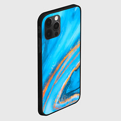 Чехол для iPhone 12 Pro Max Краски, цвет: 3D-черный — фото 2