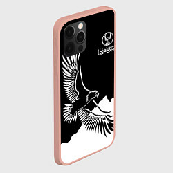 Чехол для iPhone 12 Pro Max Узбекистан, цвет: 3D-светло-розовый — фото 2
