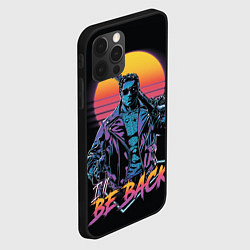 Чехол для iPhone 12 Pro Max I WILL BE BACK TERMINATOR, цвет: 3D-черный — фото 2