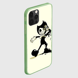 Чехол для iPhone 12 Pro Max Bendy And The Ink Machine, цвет: 3D-салатовый — фото 2