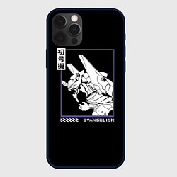 Чехол для iPhone 12 Pro Max Юнит-01, цвет: 3D-черный