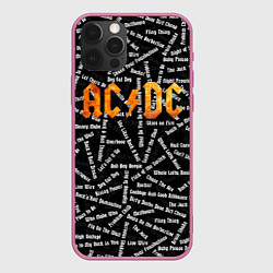 Чехол iPhone 12 Pro Max ACDC SONGS Z