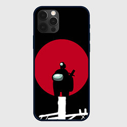 Чехол для iPhone 12 Pro Max Among Us X ИТАЧИ НАРУТО, цвет: 3D-черный