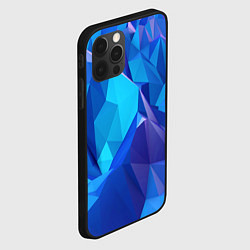 Чехол для iPhone 12 Pro Max NEON CRYSTALLS, цвет: 3D-черный — фото 2