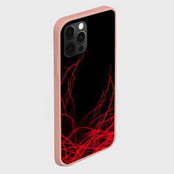 Чехол для iPhone 12 Pro Max Fiber, цвет: 3D-светло-розовый — фото 2