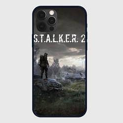 Чехол для iPhone 12 Pro Max STALKER 2, цвет: 3D-черный