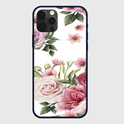 Чехол iPhone 12 Pro Max Розовые розы