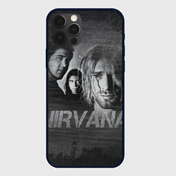 Чехол для iPhone 12 Pro Max Нирвана, цвет: 3D-черный