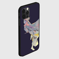 Чехол для iPhone 12 Pro Max Маньяк акудама, цвет: 3D-черный — фото 2