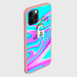 Чехол для iPhone 12 Pro Max Impostor Unicorn, цвет: 3D-светло-розовый — фото 2