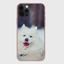 Чехол для iPhone 12 Pro Max САМОЕД, цвет: 3D-светло-розовый