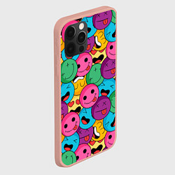 Чехол для iPhone 12 Pro Max Pattern, цвет: 3D-светло-розовый — фото 2